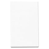 Universal® Loose White Memo Sheets, 3 X 5, Unruled, Plain White, 500-pack freeshipping - TVN Wholesale 