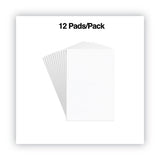 Universal® Scratch Pads, Unruled, 100 White 4 X 6 Sheets, 12-pack freeshipping - TVN Wholesale 