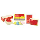 Universal® Self-stick Note Pads, Lined, 4 X 6, Yellow, 100-sheet, 12-pack freeshipping - TVN Wholesale 