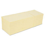 Universal® Self-stick Note Pads, 3" X 3", Yellow, 90-sheet, 24-pack freeshipping - TVN Wholesale 