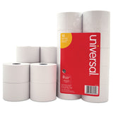 Universal® Impact And Inkjet Print Bond Paper Rolls, 0.5" Core, 1.75" X 138 Ft, White, 10-pack freeshipping - TVN Wholesale 