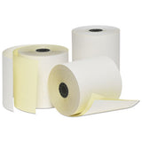 Universal® Carbonless Paper Rolls, 0.44" Core, 3" X 90 Ft, White-canary, 50-carton freeshipping - TVN Wholesale 