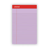 Universal® Colored Perforated Ruled Writing Pads, Narrow Rule, 50 Orchid 5 X 8 Sheets, Dozen freeshipping - TVN Wholesale 