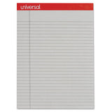 Universal® Colored Perforated Ruled Writing Pads, Wide-legal Rule, 50 Orchid 8.5 X 11 Sheets, Dozen freeshipping - TVN Wholesale 