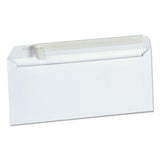 Universal® Peel Seal Strip Business Envelope, #10, Square Flap, Self-adhesive Closure, Lower Left Window, 4.13 X 9.5, White, 500-box freeshipping - TVN Wholesale 