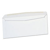 Universal® Business Envelope, #10, Commercial Flap, Gummed Closure, 4.13 X 9.5, White, 250-box freeshipping - TVN Wholesale 