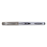 Universal™ Gel Pen, Stick, Medium 0.7 Mm, Black Ink, Silver-black Barrel, Dozen freeshipping - TVN Wholesale 