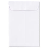 Universal® Catalog Envelope, #1 3-4, Square Flap, Gummed Closure, 6.5 X 9.5, White, 500-box freeshipping - TVN Wholesale 