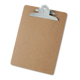 Universal® Hardboard Clipboard, 1" Capacity, Holds 8 1-2 X 11, Brown freeshipping - TVN Wholesale 