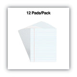 Universal® Glue Top Pads, Narrow Rule, 50 White 8.5 X 11 Sheets, Dozen freeshipping - TVN Wholesale 