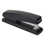 Economy Full-strip Stapler, 20-sheet Capacity, Black