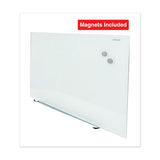 Universal® Frameless Magnetic Glass Marker Board, 36" X 24", White freeshipping - TVN Wholesale 