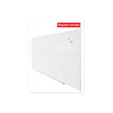 Universal® Frameless Magnetic Glass Marker Board, 72" X 48", White freeshipping - TVN Wholesale 