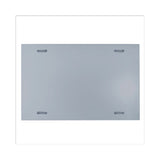 Universal® Frameless Magnetic Glass Marker Board, 72" X 48", White freeshipping - TVN Wholesale 