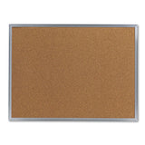 Universal® Bulletin Board, Natural Cork, 24 X 18, Satin-finished Aluminum Frame freeshipping - TVN Wholesale 
