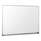 Universal® Dry Erase Board, Melamine, 36 X 24, Satin-finished Aluminum Frame freeshipping - TVN Wholesale 