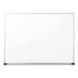 Universal® Dry Erase Board, Melamine, 48 X 36, Satin-finished Aluminum Frame freeshipping - TVN Wholesale 