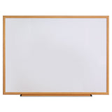 Universal® Dry Erase Board, Melamine, 96 X 48, Satin-finished Aluminum Frame freeshipping - TVN Wholesale 
