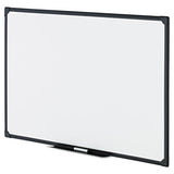 Universal® Dry Erase Board, Melamine, 36 X 24, Black Frame freeshipping - TVN Wholesale 