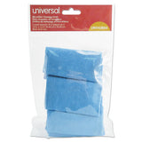 Universal® Microfiber Cleaning Cloth, 12 X 12, Blue, 3-pack freeshipping - TVN Wholesale 