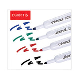 Universal™ Dry Erase Marker, Medium Bullet Tip, Assorted Colors, 4-set freeshipping - TVN Wholesale 