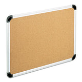Universal® Cork Board With Aluminum Frame, 24 X 18, Natural, Silver Frame freeshipping - TVN Wholesale 