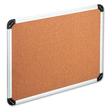 Universal® Cork Board With Aluminum Frame, 48 X 36, Natural, Silver Frame freeshipping - TVN Wholesale 