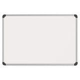 Universal® Magnetic Steel Dry Erase Board, 72 X 48, White, Aluminum Frame freeshipping - TVN Wholesale 