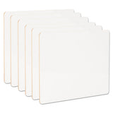 Universal® Lap-learning Dry-erase Board, 11 3-4" X 8 3-4", White, 6-pack freeshipping - TVN Wholesale 