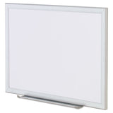 Universal® Dry Erase Board, Melamine, 24 X 18, Aluminum Frame freeshipping - TVN Wholesale 