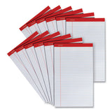 Universal® Perforated Ruled Writing Pads, Wide-legal Rule, Red Headband, 50 White 8.5 X 14 Sheets, Dozen freeshipping - TVN Wholesale 