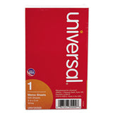 Universal® Loose White Memo Sheets, 4 X 6, Unruled, Plain White, 200-pack freeshipping - TVN Wholesale 