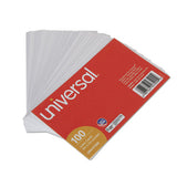 Universal® Unruled Index Cards, 3 X 5, White, 100-pack freeshipping - TVN Wholesale 