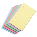 Universal® Ruled Index Cards, 3 X 5, White, 100-pack freeshipping - TVN Wholesale 