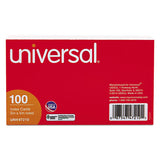 Universal® Ruled Index Cards, 3 X 5, White, 100-pack freeshipping - TVN Wholesale 