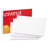 Universal® Ruled Index Cards, 3 X 5, White, 100-pack freeshipping - TVN Wholesale 