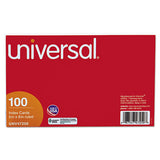 Universal® Ruled Index Cards, 3 X 5, White, 100-pack freeshipping - TVN Wholesale 