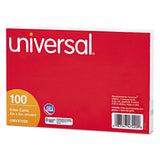 Universal® Ruled Index Cards, 3 X 5, White, 100-pack freeshipping - TVN Wholesale 