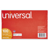 Universal® Unruled Index Cards, 5 X 8, White, 100-pack freeshipping - TVN Wholesale 