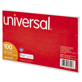 Universal® Unruled Index Cards, 5 X 8, White, 100-pack freeshipping - TVN Wholesale 