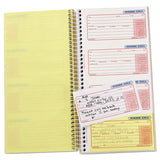 Universal® Wirebound Message Books, Two-part Carbonless, 5 X 2.75, 4-page, 400 Forms freeshipping - TVN Wholesale 
