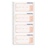 Universal® Wirebound Message Books, Two-part Carbonless, 5 X 2.75, 4-page, 400 Forms freeshipping - TVN Wholesale 