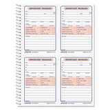 Universal® Wirebound Message Books, Two-part Carbonless, 5.5 X 3.19, 4-page, 200 Forms freeshipping - TVN Wholesale 