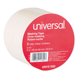 Universal® General-purpose Masking Tape, 3" Core, 48 Mm X 54.8 M, Beige, 2-pack freeshipping - TVN Wholesale 