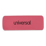 Universal® Bevel Block Erasers, For Pencil Marks, Rectangular Block, Small, Pink, 20-pack freeshipping - TVN Wholesale 