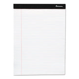 Universal® Premium Ruled Writing Pads With Heavy-duty Back, Narrow Rule, Black Headband, 50 White 5 X 8 Sheets, 12-pack freeshipping - TVN Wholesale 