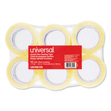 Universal® Deluxe General-purpose Acrylic Box Sealing Tape, 3" Core, 1.88" X 110 Yds, Clear, 6-pack freeshipping - TVN Wholesale 