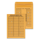 Universal® Deluxe Interoffice Press And Seal Envelopes, #97, Two-sided Three-column Format, 10 X 13, Brown Kraft, 100-box freeshipping - TVN Wholesale 