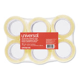 Universal® Deluxe General-purpose Acrylic Box Sealing Tape, 3" Core, 1.88" X 110 Yds, Clear, 12-pack freeshipping - TVN Wholesale 