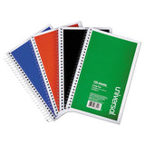 Universal® Wirebound Notebook, 3 Subject, Medium-college Rule, Black Cover, 11 X 8.5, 120 Sheets freeshipping - TVN Wholesale 